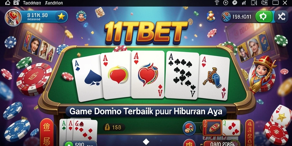 Screenshot gameplay dari 11TBET menampilkan keseruan bermain Domino.