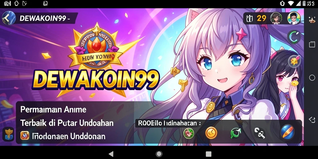 Tampilan menarik dari gameplay DEWAKOIN99 yang penuh warna.