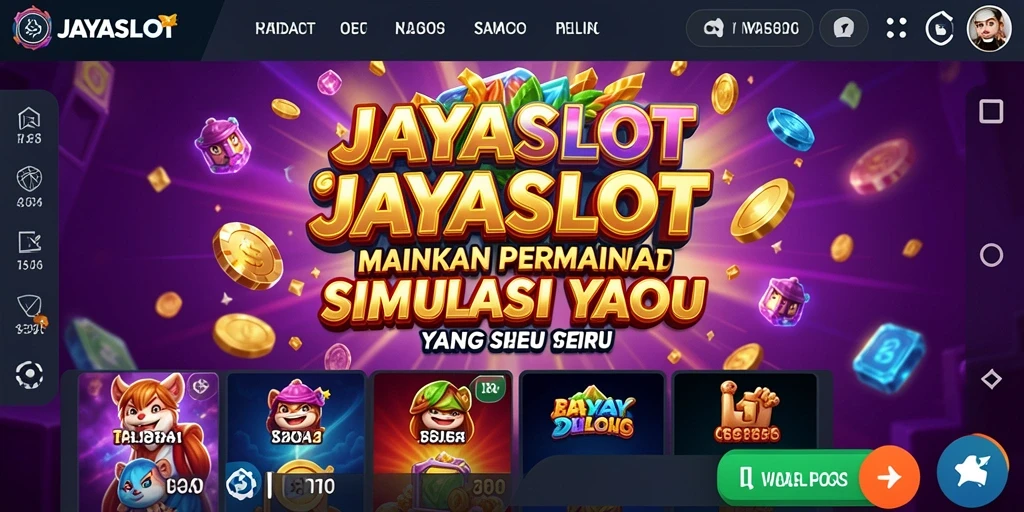 Tampilan gameplay menarik dari permainan slot JAYASLOT.