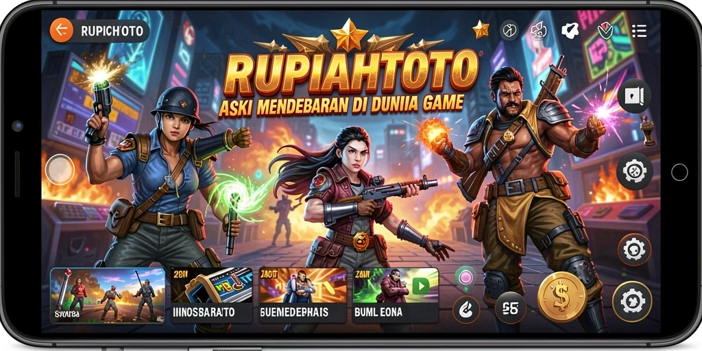 Tampilan gameplay seru di RUPIAHTOTO dengan aksi mendebarkan.