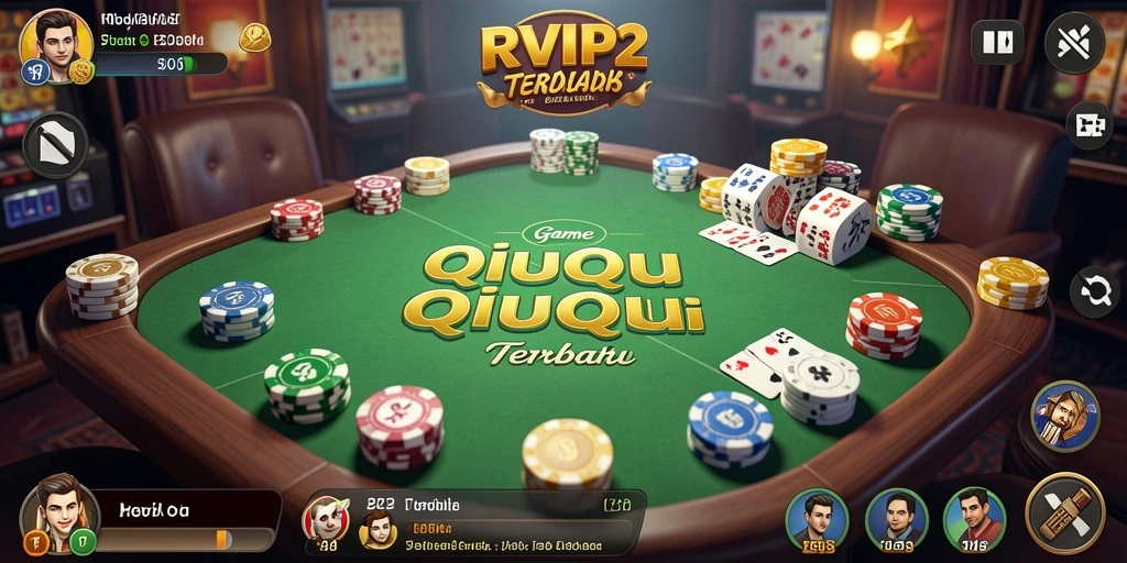 Screenshot gameplay QiuQiu RVIP2 dengan tampilan menarik.