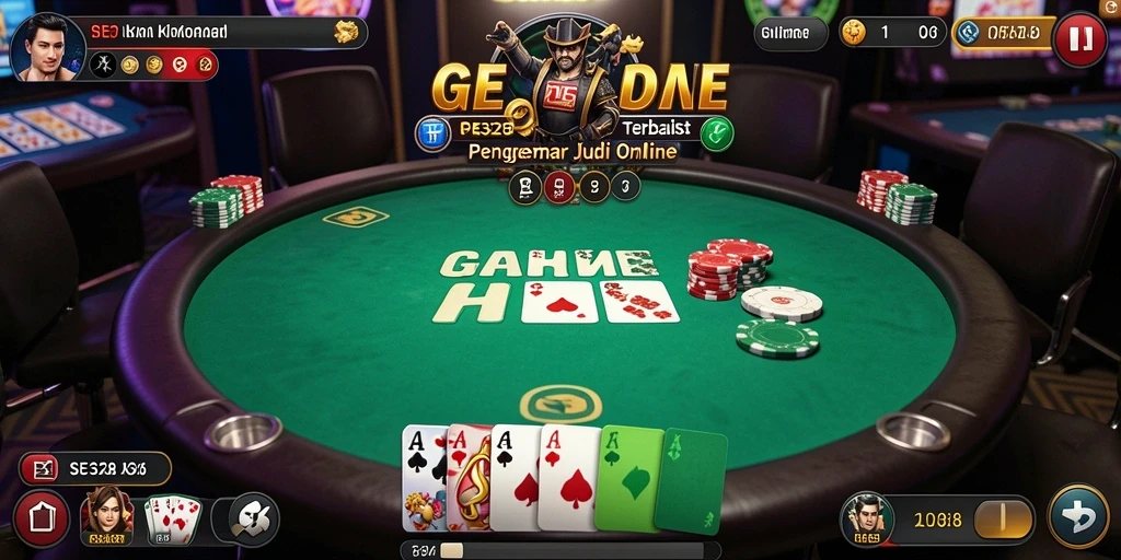 Tampilan screenshot SE328 yang menunjukkan pengalaman bermain poker yang seru.